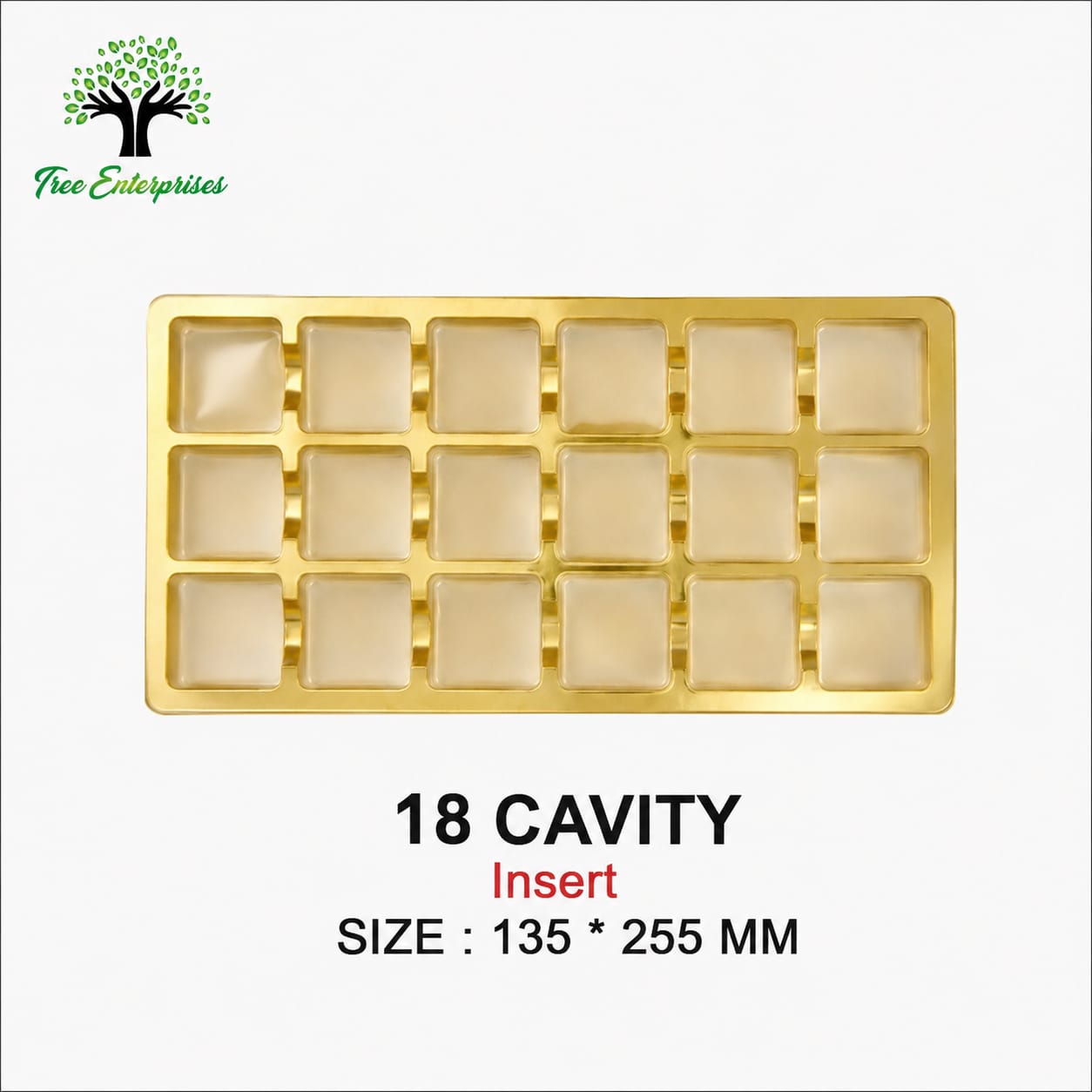 18  CAVITY SIZE 135*255MM